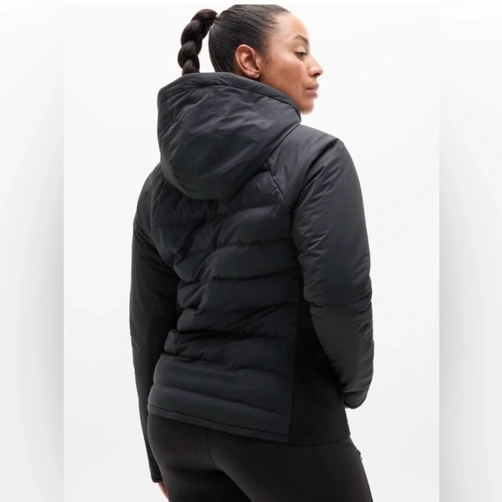NWT Athleta Inlet Apex Black Jacket 2.0 Sz Medium (#768239) - Picture 5 of 8